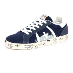 Andy Lace Kinderschoenen Navy Suede