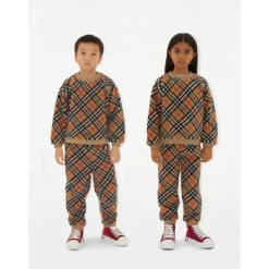 Archive Check Fleece Joggingbroek