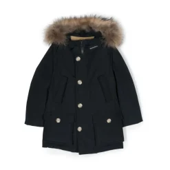 Arctische Afneembare Parka met Bontafwerking