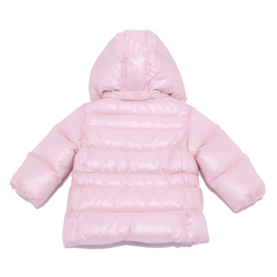 Baby donsjack met afneembare capuchon