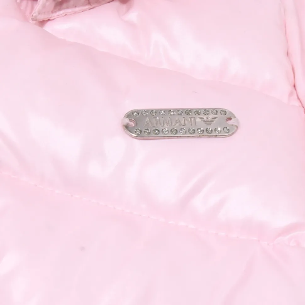 Baby donsjack met afneembare capuchon