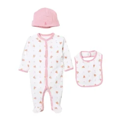 Baby Geschenkset met Bloemenprint