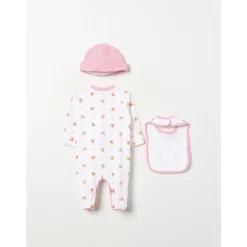 Baby Geschenkset met Bloemenprint