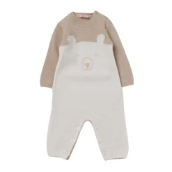 Baby Romper met Berenapplicatie