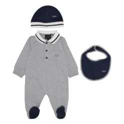 Baby Set: Romper, Muts en Slab