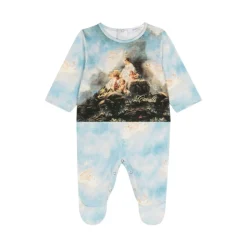 Babygrow met schilderingprint