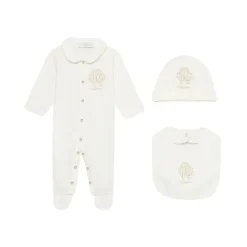 Babykledingset met monogram en signatuur