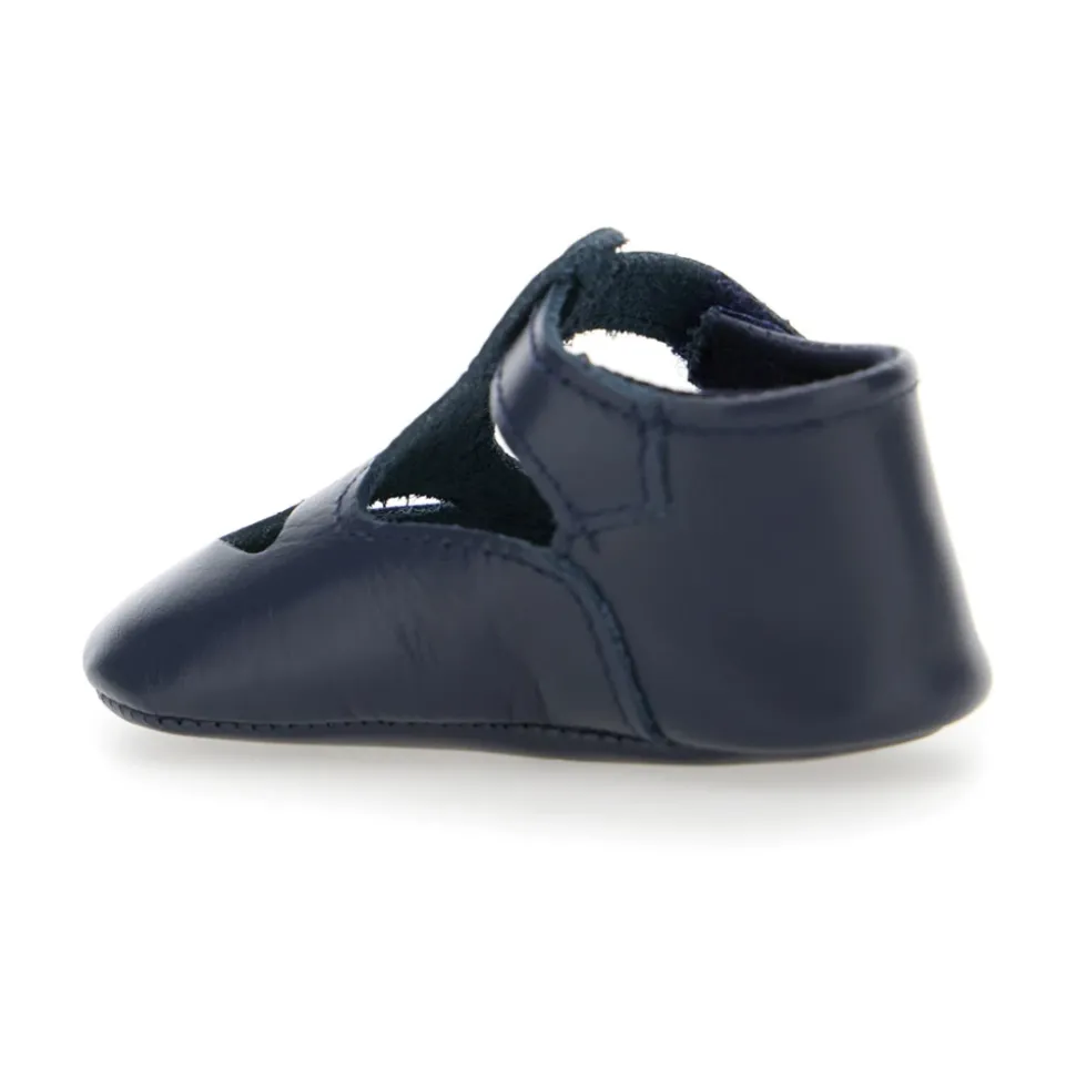 Ballerina's met Uitsparing en Klittenbandsluiting