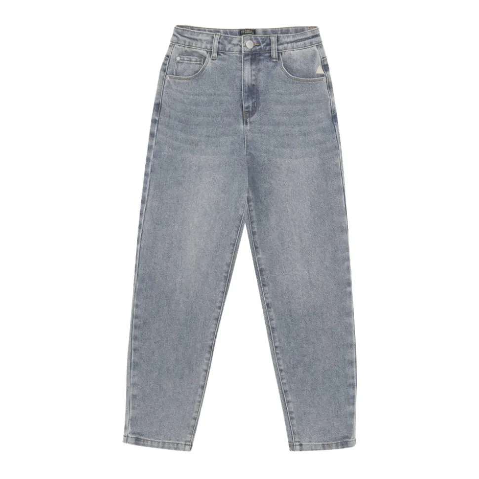 Balloon Fit Light Denim