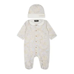 Baroque Print Babygrow en Hoed Set