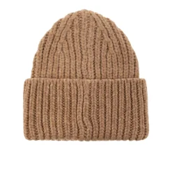 Beanie met logo patch