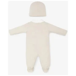Beige Baby Jersey Set