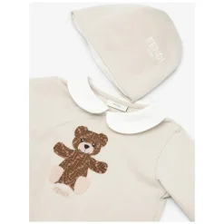 Beige Baby Jersey Set
