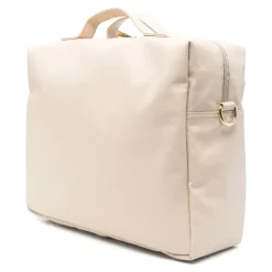 Beige Eco Leren Geboortetas