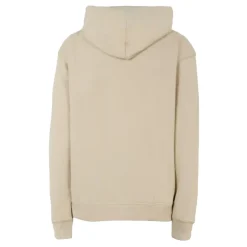 Beige hoodie met logopatch