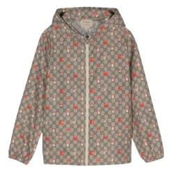 Beige Monogram Peter Rabbit Hoodie Jacket