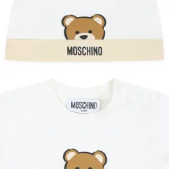 Beige Romper Set met Teddy Bear