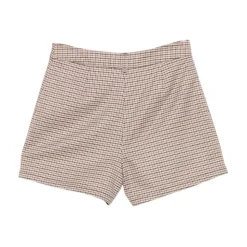 Beige Shorts Set