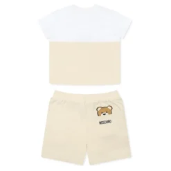 Beige Teddy Bear Sports Suit