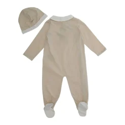 Beige Unisex Kinderjurk