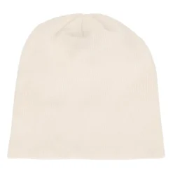 Beige Wol Gebreide Pasgeboren Mutsen