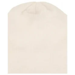 Beige Wol Gebreide Pasgeboren Mutsen