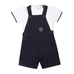 Blauw Kort Sport Dungaree Pak