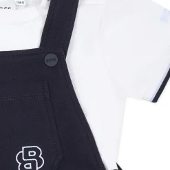 Blauw Kort Sport Dungaree Pak