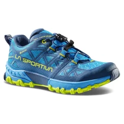 Blauw Lime Punch Trail Hardloopschoenen