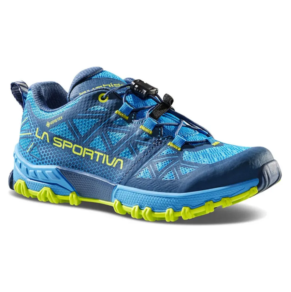 Blauw Lime Punch Trail Hardloopschoenen