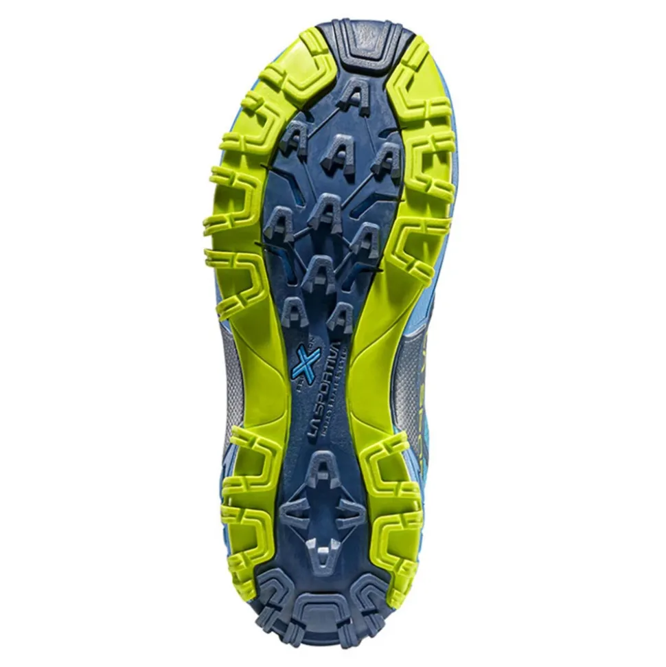 Blauw Lime Punch Trail Hardloopschoenen