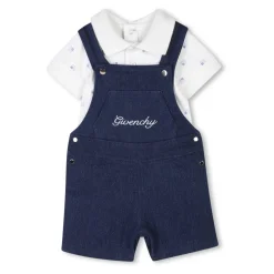 Blauw SS25 Tuinbroek Playsuit Set