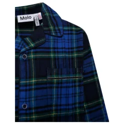 Blauw Tartan Katoenen Pyjamaset