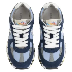 Blauw/azuurblauwe Kinderschoenen, Model Robin