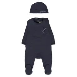 Blauwe Babypak Muts Slab Set