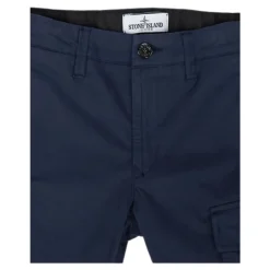 Blauwe Bermuda Shorts met Cargo Zak