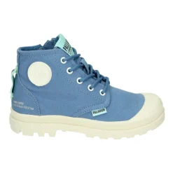 Blauwe Canvas Mid-Top Meisjesschoenen