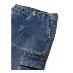 Blauwe Denim Cargo Jeans