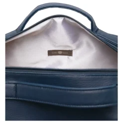 Blauwe Geboortetas Eco Leer