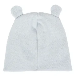 Blauwe Gebreide Wollen Baby Muts