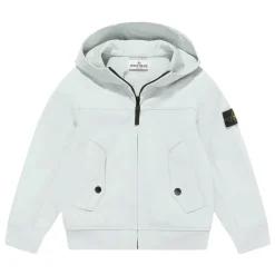 Blauwe Hooded Rits Jas Prestatiemateriaal