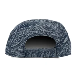 Blauwe Jacquard Paisley Baseball Cap
