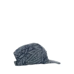 Blauwe Jacquard Paisley Baseball Cap