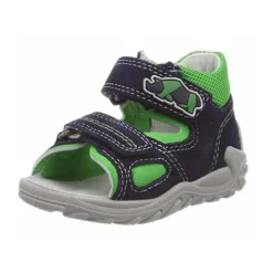 Blauwe Jongens Sandalen Lichtgewicht Platte Zool