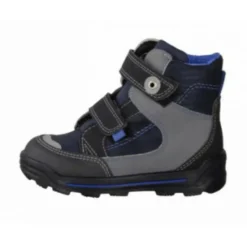 Blauwe Jongenslaarzen, Zacht Leer