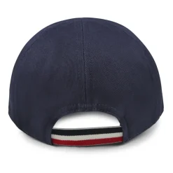 Blauwe Katoenen Hoed met Klep