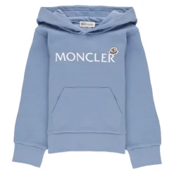 Blauwe katoenen hoodie voor jongens
