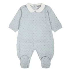 Blauwe Katoenen Playsuit met Adelaar Logo