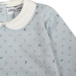 Blauwe Katoenen Playsuit met Adelaar Logo