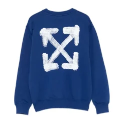 Blauwe Kinderen Logo Crewneck Sweatshirt